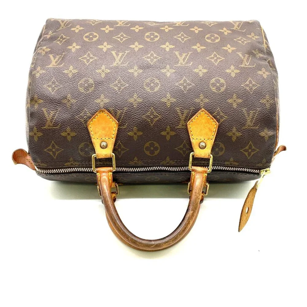 ❌SOLD❌ Authentic Louis Vuitton Monogram Speedy 30 Handbag - Picture 9 of 17